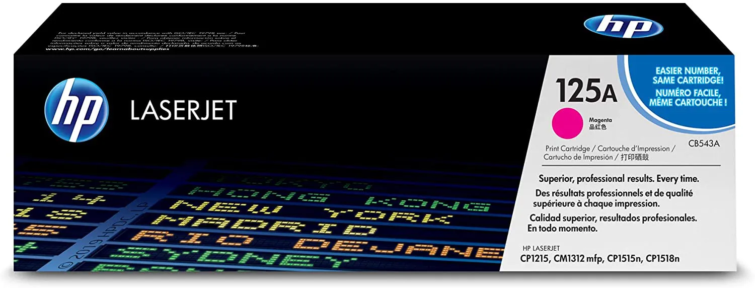 TONER HP LASER JET---- CB543A----(MAGENTA)----125A