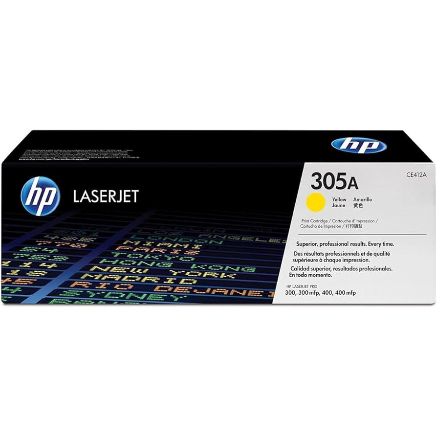 TONER HP LASER JET CE412A 305A (YELLOW)