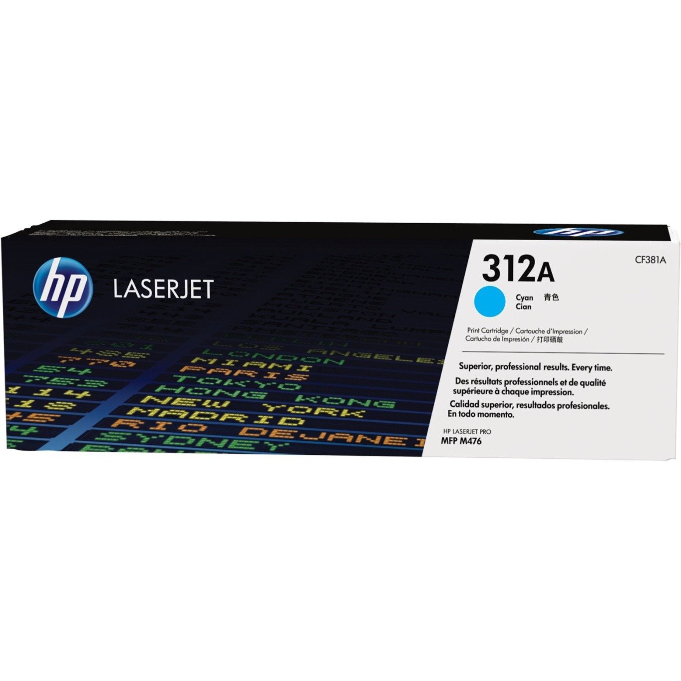 TONER HP LASERJET CF381A (CYAN) 312A