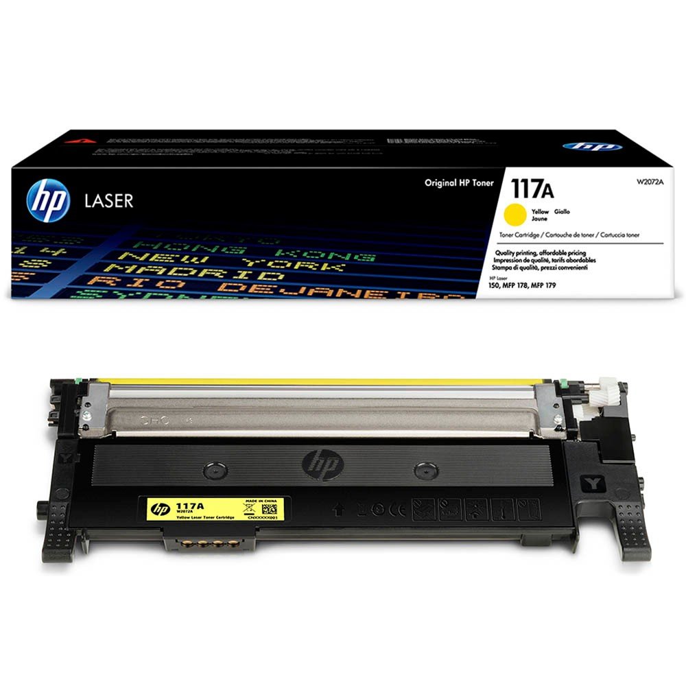 TONER HP LASERJET W2072A (YELLOW) 117A