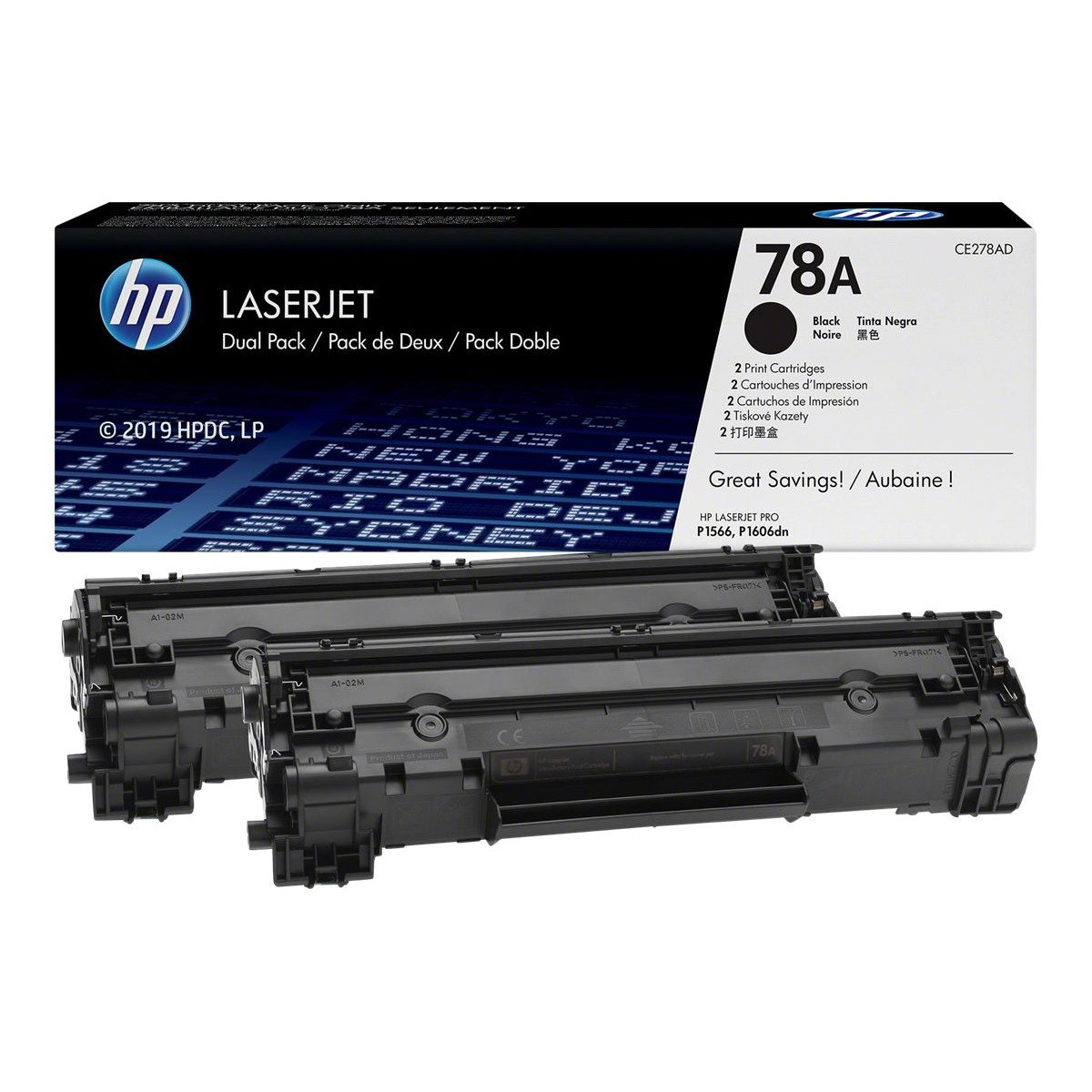 HP TONER LASERJET CE278A (PRETO)78A